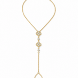 Gold Flower Hand Chain Bracelet | Sweet Summer Collection