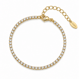 St. Barts Gold Tennis Bracelet| Sweet Summer Collection