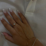 St. Barts Gold Tennis Bracelet| Sweet Summer Collection