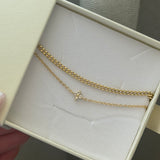 Gold Curb Chain Anklet | Sweet Summer Collection