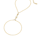 Positano Crystal Hand Chain