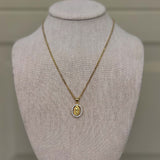 Gold Virgencita Necklace