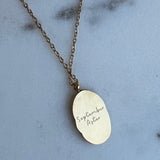 Birth Flower Necklace