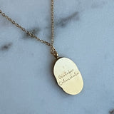 Birth Flower Necklace